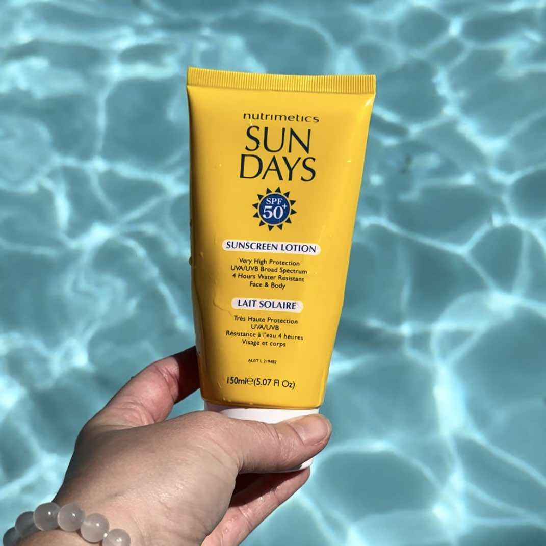 nutrimetics sundays spf 50+ 150ml